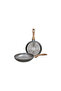 Grancucina Granite Frying Pan Set – 2 Pcs (24 cm & 28 cm) - 2