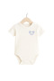 100% Cotton Baby Bodysuit & Bodysuit Set Printed 3-Piece Baby Bodysuit Set - Chick Rabbit Koala - 3
