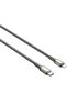 FLEXIX 27W USB-C to Lightning Braided Cable 1m, 10K+ Bend Lifespan, Data Transfer, Nylon Braid - 2