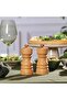 London Natural Beech Salt and Pepper Mills 130mm - 4