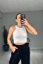 Ribbed Knit Crop with Back Seam Detail - 5