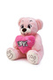 Valentine's Day Gift Large Size Plush Teddy Bear with Love Written on Heart Pillow - 3