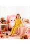 Mother & Daughter Pajama Set Neon Yellow Soft Suede Women's Shirt Women's Pajama Set - 4