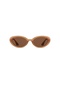 Cbp038 Mi̇ya Brown Elegant Stylish Unisex Sunglasses. - 2