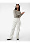 Slim Fit Long Sleeve Cuffed Button Detail Crew Neck Striped T-Shirt - 2