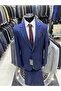 Gold Quality Fabric Men's Slim Fit Suit - 5