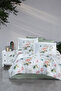 Alice 100% Cotton Satin 200 Tc (80 Thread) Single Duvet Cover Set