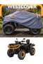 Can-Am Outlander Compatible Neon Corded Faux Leather Vinleks Atv Tarp, Tent