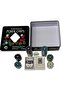 Poker Set with Metal Box, 100 Chips +2 Decks of Cards+Dealer Token - 3