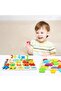 Wooden Puzzle ABC Learning Toys for Toddlers Kids Ages 3 4 5 Years Old - 2