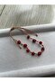 Amorphous Coral Stone Adjustable Rope Bracelet & Anklet Handmade - 4