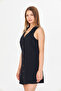 Linen Dress with Shirt Collar - 4