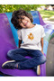 Fish Printed Cotton Crewneck Short Sleeve T-Shirt for Boys - 3