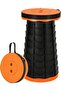 Portable Telescopic folding Camping Stool. Adjustable Height Lightweight