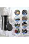 Portable Telescopic folding Camping Stool. Adjustable Height Lightweight - 6