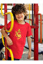 Fish Printed Cotton Crewneck Short Sleeve T-Shirt for Boys - 2
