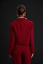 Luna Short Jacket - Burgundy - 6