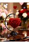 3D Printed Decorative Heart Rose – Luxurious Tabletop Heart Figure, Stylish Gift - Valentine's Day Present - 2