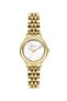 Kadran Women's Wristwatch |   30mm Gold Color Steel Case, Steel Band - 8