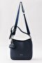 Mila Charmlı Large Size Soft Leather-Look Large Volume Navy Blue Women's Shoulder Bag Pbu3207 - 2