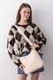 Mila Charmlı Large Size Soft Leather-Look Large Volume Cream Women's Shoulder Bag Pbu3207 - 4