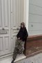 Women's Oversized Hooded Zipper Sweatshirt Cardigan