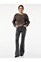 Flare Gray Women's Jean Pants 6Sal40118Md