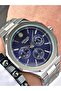 Silver Color Function Model Original Steel Band Men's Wristwatch + Bracelet