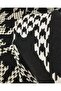 Knitwear in Cream and Black Colors Length: 140 cm