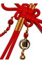 Love and Affection Charm – Red Paracord Gold Plated Love Bag Charm Handmade Keychain - 5