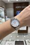 Women's Wristwatch |   37mm Silver Case, Rose Gold & Silver Color Steel Band - 5