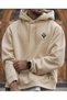 Men's Hoodie Hooded Sweatshirt Back Printed Oversized Street Style Casual Everyday - 2