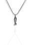Oynar Kuynuklu Steel Fish Necklace, Does Not Tarnish, Shipped in Gift Box, 45 cm