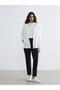 Beige Hooded Soft Touch Women's Zippered Sweatshirt (S6) - 2