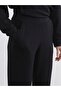 Black Soft Touch Women's Jogger Sweatpants (S6) - 3