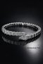 Silver Color Bracelet with Zircon Stone and Arrow Figure - Melekcehobi Jewelry