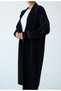 Women's Long Plush Knitwear Cardigan - 4
