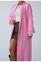 Women's Long Plush Knitwear Cardigan - 7