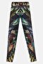 Women Tight Fit Training Leggings, Multicolor - 3