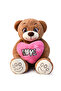 Valentine's Day Surprise Large Plush Teddy Bear with Heart Pillow - 2