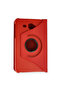 Samsung Galaxy T280 Tab A 7 Case 360 Tablet Leather Case - Red - 2