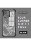 Redmi 10C Compatible Transparent Four-Corner Silicone Cover Glossy Edge Case Butterfly Pattern