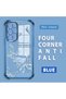 Samsung Galaxy A33 5g Compatible Transparent Four-Corner Silicone Cover Glossy Edge Case Butterfly Pattern