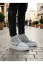 Ba0550 Gray Men's Style Sports Boots with Fur Inside and Laces