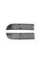 Juniper Front Hood Air Intake Protective Cover - 2 Pieces - Matte Black - 3