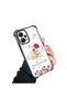 Poco X5 5g Compatible Transparent Four-Corner Silicone Coated Glossy Edge Case with Star Pattern - 2