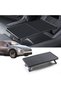 Juniper Front Center Console Multi-Purpose Folding Table - Black