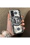 Samsung Galaxy A14 Compatible Hard Acrylic Back Silicone Edge Lens Protection Case Funny Pattern