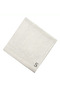 Monogrammed Letter "S" FaceTowel Silver Thread Cotton Personalised Letter - 2