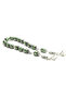 Green Galalith and Oltu Zaza Rosary - 2
